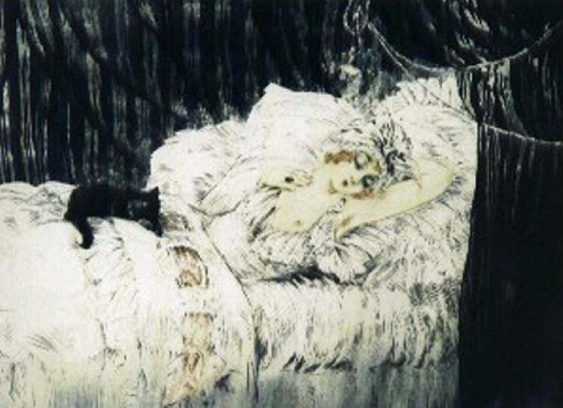 Louis Lcart Close oil painting image